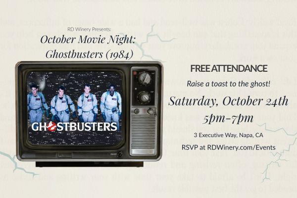 Upcoming Event - Ghost Busters Movie Night: Toast to the Ghost!