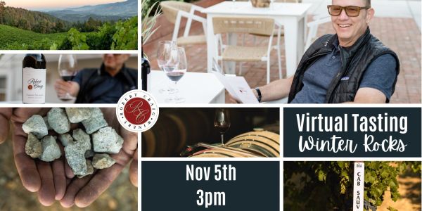 Upcoming Event - Winter Rocks Cab Virtual Tasting