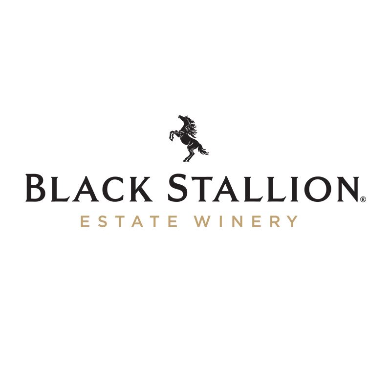 Label for Black Stallion Estate Winery